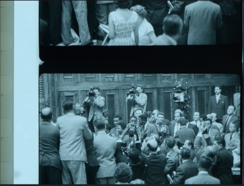 Stevan Labudovic cameraman of Yugoslav President Tito on board of the presidential ship Galeb c Mila Turajlic Non Aligned Newsreels copy